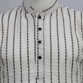 Exclusive Stripe Eid Panjabi MG14E Ash 