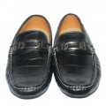 Crocodile Leather Print Loafer AS203
