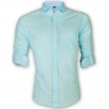LAVELUX Premium Slim Solid Cotton Formal Shirt LMS153