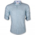 LAVELUX Premium Slim Solid Cotton Formal Shirts : Combo 45