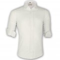 LAVELUX Premium Slim Solid Cotton Formal Shirt LMS160