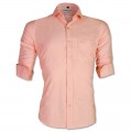 LAVELUX Premium Slim Solid Cotton Formal Shirts : Combo 47