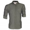 LAVELUX Premium Slim Solid Cotton Formal Shirt LMS419