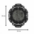 Q&Q M124J002Y Digital White Dial Men's Watch