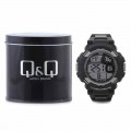 Q&Q M143J002Y Regular Digital Black Dial Men's Watch 