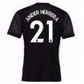 Manchester United Half Sleeve Away Jersey 2017-18 