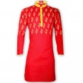 Puja Special Printed Cotton Punjabi