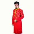 Puja Special Printed Cotton Punjabi