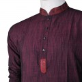 Exclusive Eid Special Maroon Embroidery Panjabi JP113