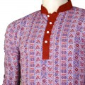 Exclusive Printed Boishakhi Panjabi JC760