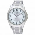 Q&Q Q206J204Y for Men Analog Stainless Steel Band Watch 