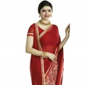Pohela Boishakh Dupion Silk Saree VF104
