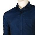 LAVELUX Premium Slim Solid Cotton Formal Shirt LMS151