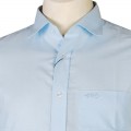 LAVELUX Premium Slim Solid Cotton Formal Shirt LMS153