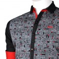 Eid Exclusive & Stylish Pure Cotton Printed Casual Shirt LX088