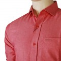 LAVELUX Premium Slim Solid Cotton Formal Shirt LMS156