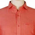 LAVELUX Premium Slim Solid Cotton Formal Shirt LMS159