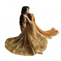 Nirvana Exclusive Goldenrod Stylish Designer Saree