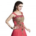 Exclusive Eid Special Dia Mirza Gown Collection Red WF021