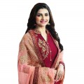 Exclusive Eid Special Prachi Desai Suit with Heavy Embroidery Work Dupatta WF035