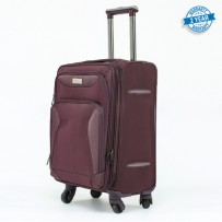 President 20" Waterproof Solid Chocolate Color Travel Trolley Bag PTL862D	