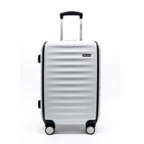 President 24 inch (Multi color ) Dual zipper 5 Wheel Travel Bag sand Luggage 	