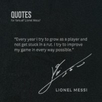 Quote form Messi for Fans Digital HDR Printed Hoodie ATH004	