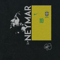 Neymar JR Brazil Nike Sponsored Branding HDR Printed Hoodie BTH017	