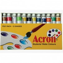 ACRON STUDENTS WATER COLOUR PIXY PACK 12x5 ML TUBES	