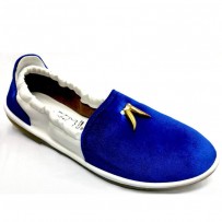 Stylish Gents Velvet Color Loafer FFS235- Royal Blue	