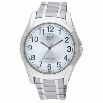 Q&Q Q206J204Y for Men Analog Stainless Steel Band Watch 	