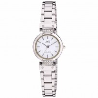 Q&Q Q645-201Y Analog White Dial Women's Watches	