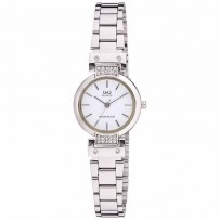 Q&Q Q645-201Y Analog White Dial Women's Watches	