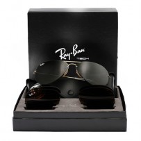 Ray-Ban Flip-Out RB 3460 Aviator Gold Large Metal Replica Sunglass	