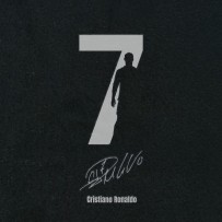 Cristiano Ronaldo 7 Typography with Sign HD Print Sweatshirt PCS012	