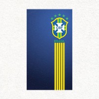 Brazil Away Branding Banner HD Print Sweatshirt BABS021	
