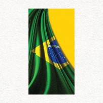 Brazil Flag Branding Banner HD Print Sweatshirt BFS022A	