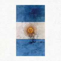 Argentina Flag Branding Banner HD Print Sweatshirt AFS023A	