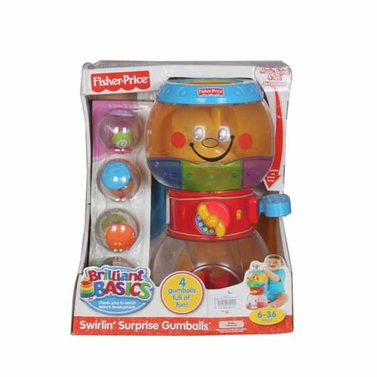 Fisher Price Roll-A-Rounds Swirlin Surprise Gumballs