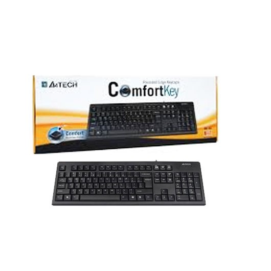 A4TECH KR-83 (BLACK) Keyboard PS2 : ShoppersBD