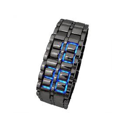 Samurai LED Watch Blue : ShoppersBD