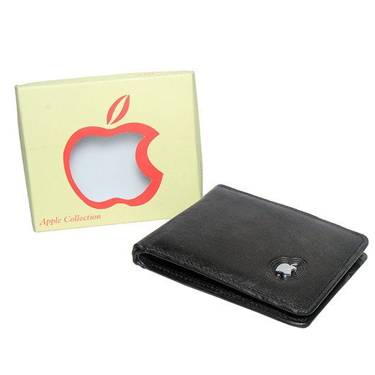 Apple Men’s Wallet Black 1940 ShoppersBD