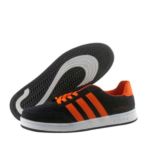 Adidas Campus Casual Replica Shoes Black Orange ShoppersBD