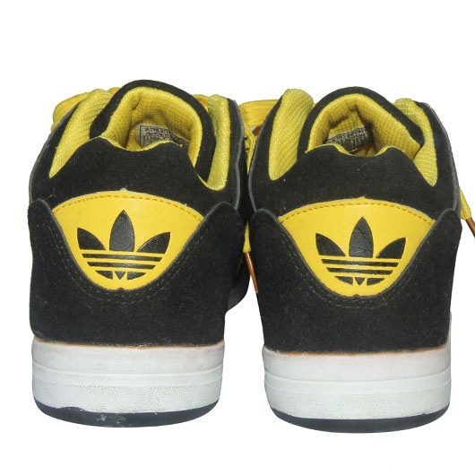 ADIDAS Shoe FS006 Black with Yellow : ShoppersBD