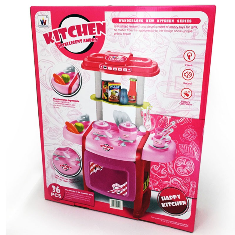 Happy Kitchen Electronic Kitchen Play Set KPS711 ShoppersBD
