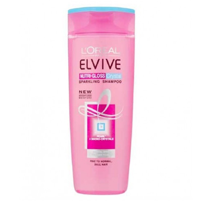 L'oreal Elvive Nutri Gloss Crystal Sparkling Shampoo 400ML ShoppersBD