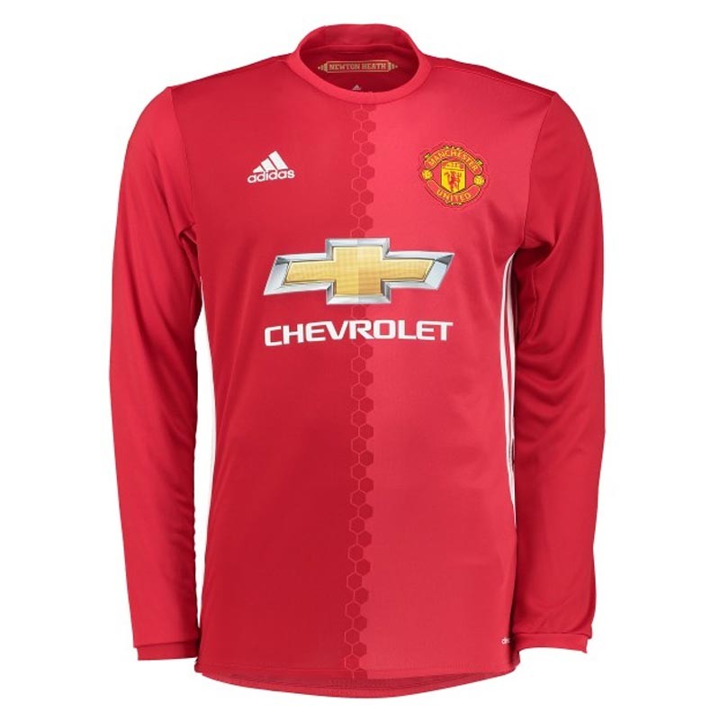 Manchester United Full Sleeve Home Jersey 2016-17 : ShoppersBD