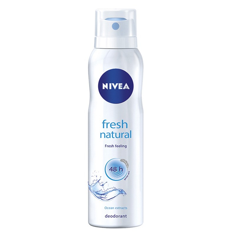 Nivea Body Spray Fresh Natural For Women 150ML ShoppersBD