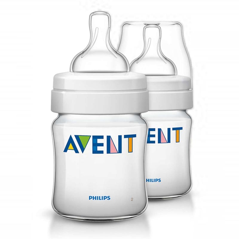 Philips AVENT Natural Feeding Bottle 125 ML Water & Feeding Bottle Baby Zone ShoppersBD