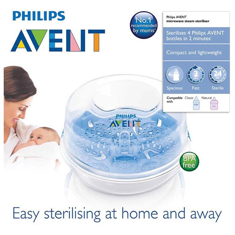 Philips AVENT Microwave Steam Steriliser ShoppersBD